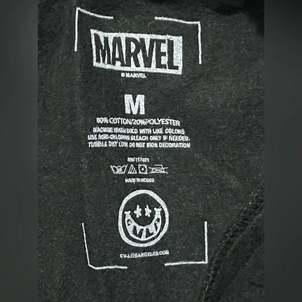 CVLA X MARVEL‎ Magneto men’s graphic Fleece Sweatpants pants black size medium